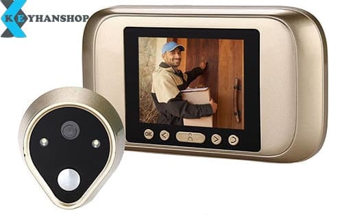 دوربین چشمی درب دیجیتال رم خور برای چشمی دیجیتال درب ضد سرقت آپارتمان