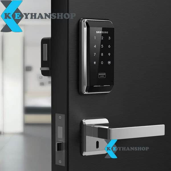 قفل ریم هوشمند دیجیتال با دستگیره جداگانه Digital Rim Smart Door Lock